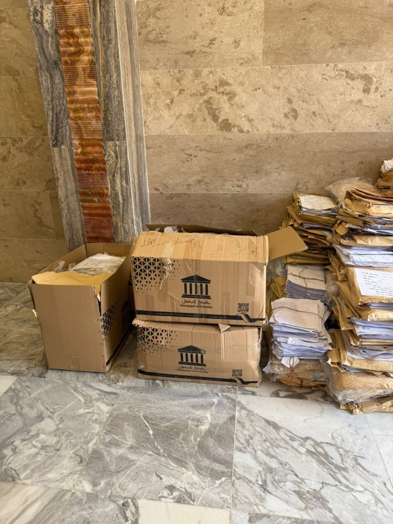 مبادرة نوعية تمثلت في تدوير النفايات الورقية بالتعاون المباشر مع معمل ورق البصرة